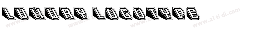 luxury logotype字体转换